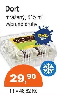 COOP DISKONT Dort mražený nabídka