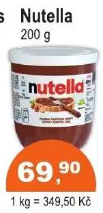 COOP DISKONT Nutella nabídka