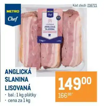 Anglická slanina lisovaná