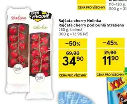 Tesco Rajčata cherry Nelinka / Rajčata cherry podlouhlá Strabena nabídka