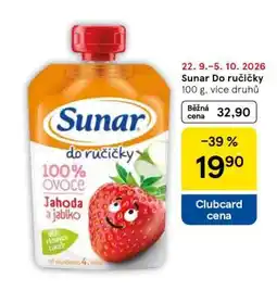 Tesco Sunar Do ručičky nabídka