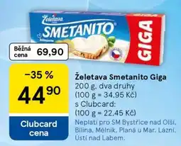 Tesco Želetava Smetanito GIGA nabídka