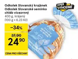 Tesco Odkolek Slovanský krajánek / Odkolek Slovanské semínko chléb vícezrnný nabídka