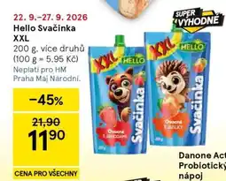 Tesco Hello Svačinka XXL nabídka