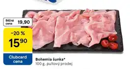 Tesco Bohemia šunka nabídka