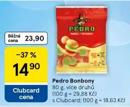 Tesco PEDRO bonbony nabídka