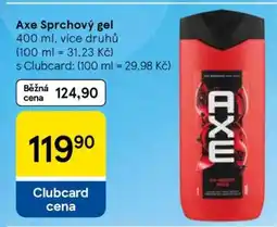 Tesco Axe sprchový gel nabídka