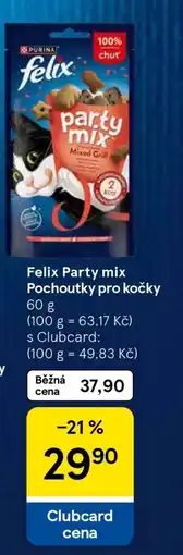 Tesco Felix Party Mix Pochoutky pro kočky nabídka