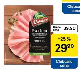 Tesco Chodura EXCELENT DUŠENÁ ŠUNKA nabídka