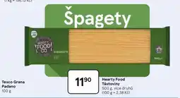 Tesco Hearty Food Těstoviny nabídka