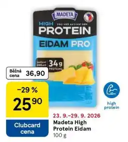 Tesco Madeta High Protein Eidam nabídka