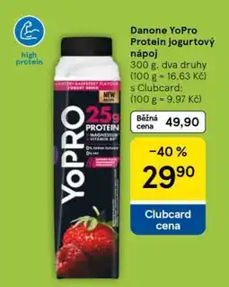 Tesco Danone YoPro Protein jogurtový nápoj nabídka