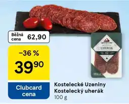 Tesco Kostelecké Uzeniny Kostelecký uherák nabídka