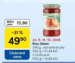 Tesco Riso Džem nabídka