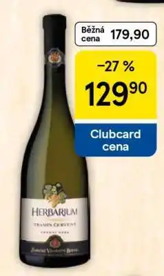 Tesco Herbarium Tramín Červený nabídka