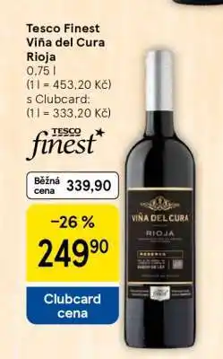 Tesco Tesco Finest Viña del Cura Rioja nabídka