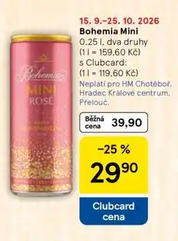 Tesco Bohemia MINI nabídka