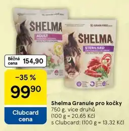 Tesco Shelma granule pro kočky nabídka