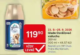 Tesco Glade Osvěžovač vzduchu nabídka