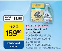 Tesco Lavandera Prací prostředek nabídka