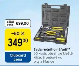 Tesco Sada ručního nářadí nabídka