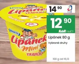 Kubík potraviny Lipánek Mini nabídka