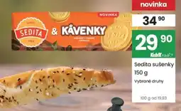 Kubík potraviny Sedita sušenky & kávenky nabídka