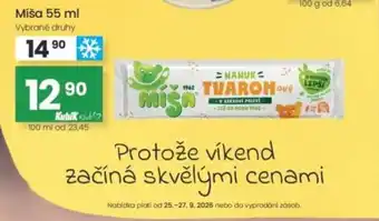 Míša tvárohový