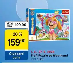 Tesco Trefl Puzzle se třpytkami nabídka