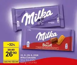 Tesco Milka Čokoláda nabídka
