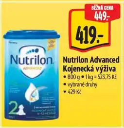 Albert Nutrilon Advanced Kojenecká výživa nabídka