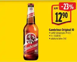 Albert Gambrinus Originál 10 nabídka