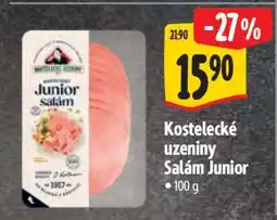 Albert Kostelecké uzeniny Salám Junior nabídka