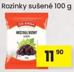 Kubík potraviny Dr. Ensa hroznienka / rozinky sušené nabídka
