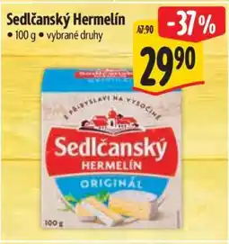Albert Sedlčanský hermelín nabídka