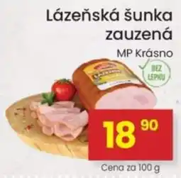 Kubík potraviny Lázeňská šunka zauzená MP Krásno nabídka