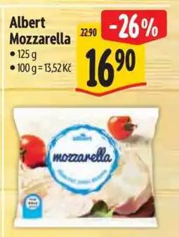 Albert Albert Mozzarella nabídka