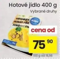 Kubík potraviny Iczer hotové jídlo nabídka