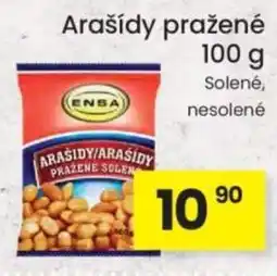 Kubík potraviny Ensa arašidy pražené nabídka