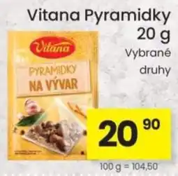 Kubík potraviny Vitana pyramidky na vývar nabídka