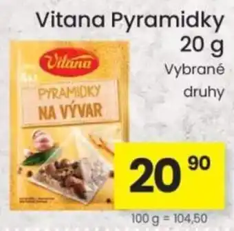 Vitana pyramidky na vývar