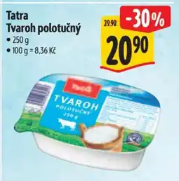 Albert Tatra tvaroh polotučný nabídka