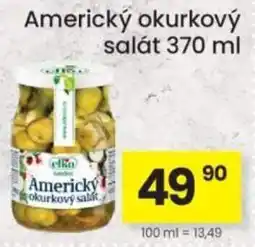 Kubík potraviny elho americký okurkový salát nabídka