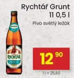 Kubík potraviny Rychtár Grunt nabídka