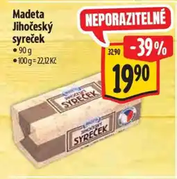 Albert MADETA Jihočeský syreček nabídka