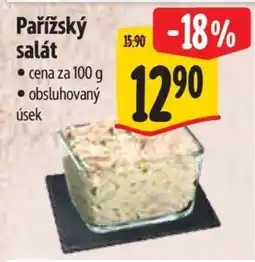Albert Pařížský salát nabídka