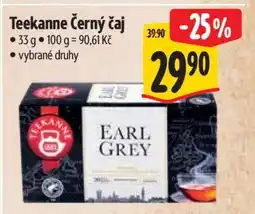 Albert Teekanne černý čaj nabídka