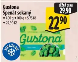 Albert Gustona Špenát sekaný nabídka