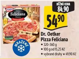 Albert DR. OETKER Pizza Feliciana nabídka
