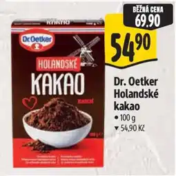 Albert Dr. Oetker Holandské kakao nabídka